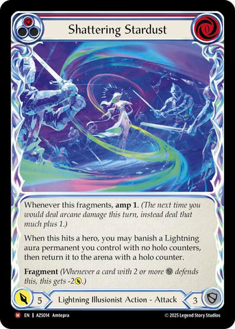 Shattering Stardust (Red) [AZS014] (Armory Deck: Zyggy)