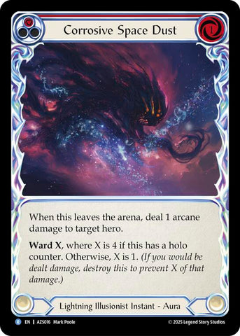 Corrosive Space Dust (Red) [AZS016] (Armory Deck: Zyggy)