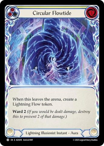 Circular Flowtide (Yellow) [AZS018] (Armory Deck: Zyggy)