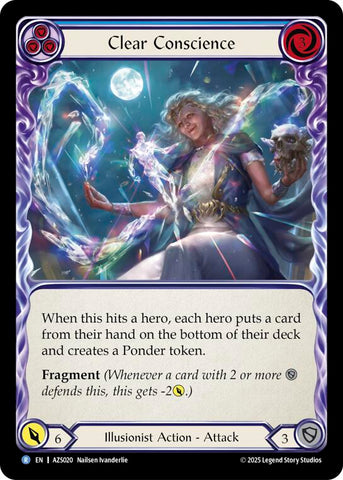 Clear Conscience (Blue) [AZS020] (Armory Deck: Zyggy)