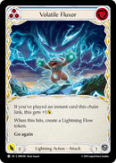 Volatile Fluxor (Blue) [OMN180] (Omens of the Third Age)  Rainbow Foil