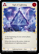 Sigil Of Lightning (Blue) [OMN200] (Omens of the Third Age)