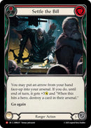 Settle The Bill (Red) [OMN237] (Omens of the Third Age)  Rainbow Foil