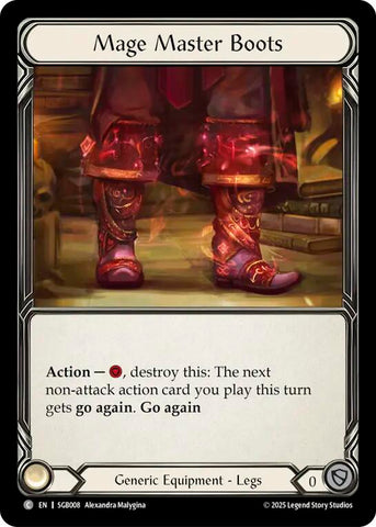 Mage Master Boots [SGB008] (Silver Age Chapter 3)
