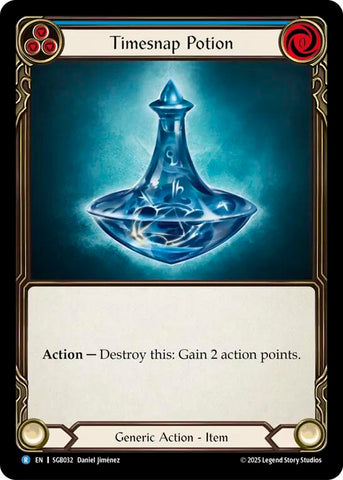 Timesnap Potion (Blue) [SGB032] (Silver Age Chapter 3)