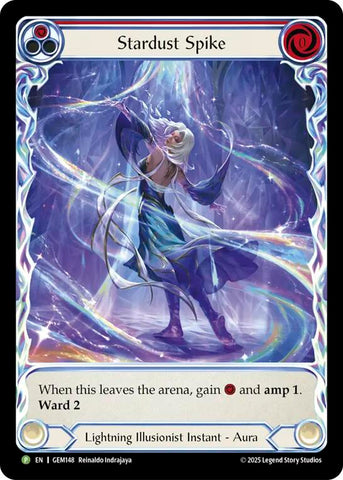 Stardust Spike (Red) [GEM148-CF] (Gem Pack 5)  Cold Foil