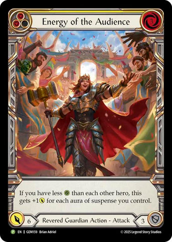 Energy of the Audience (Yellow) [GEM159] (Gem Pack 5)