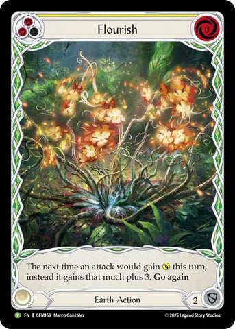 Flourish (Yellow) [GEM169] (Gem Pack 5)