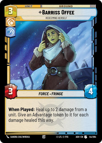 Barriss Offee - Redeeming Herself (44/264) (44/264) [Ashes of the Empire]