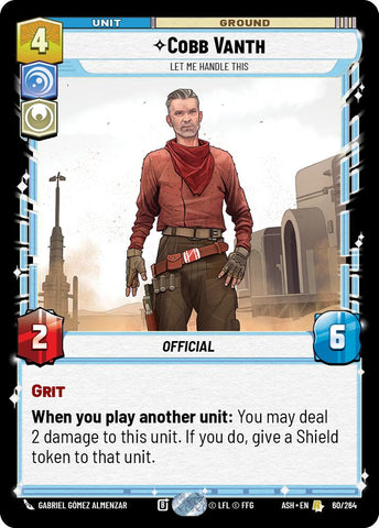 Cobb Vanth - Let Me Handle This (60/264) (60/264) [Ashes of the Empire]