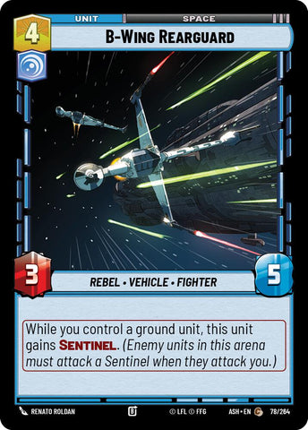 B-Wing Rearguard (78/264) (78/264) [Ashes of the Empire]