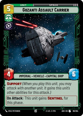 Gozanti Assault Carrier (99/264) (99/264) [Ashes of the Empire]