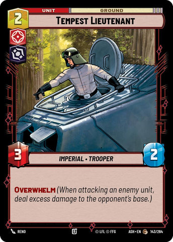 Tempest Lieutenant (143/264) (143/264) [Ashes of the Empire]