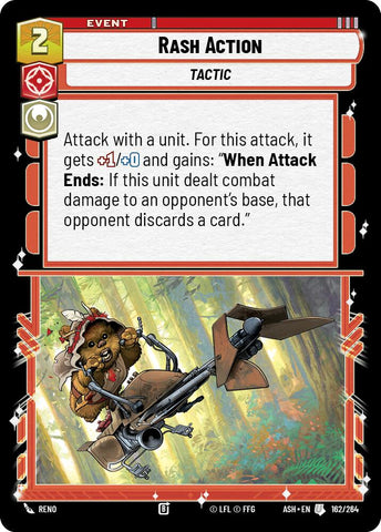 Rash Action (162/264) (162/264) [Ashes of the Empire]