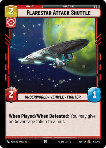 Flarestar Attack Shuttle (167/264) (167/264) [Ashes of the Empire]