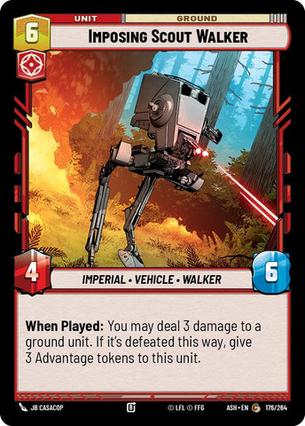 Imposing Scout Walker (176/264) (176/264) [Ashes of the Empire]