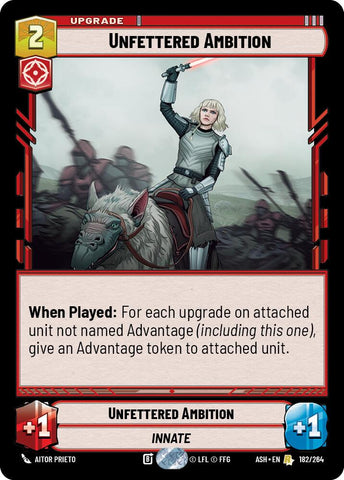 Unfettered Ambition (182/264) (182/264) [Ashes of the Empire]