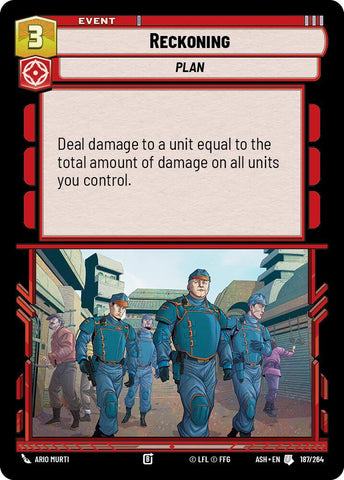 Reckoning (187/264) (187/264) [Ashes of the Empire]