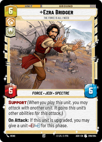 Ezra Bridger - The Force is All I Need (209/264) (209/264) [Ashes of the Empire]