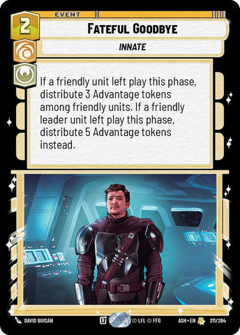 Fateful Goodbye (211/264) (211/264) [Ashes of the Empire]