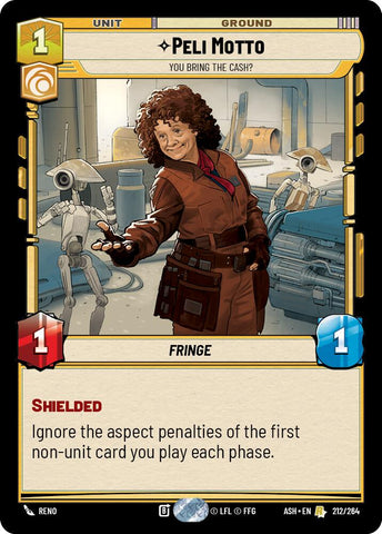 Peli Motto - You Bring the Cash? (212/264) (212/264) [Ashes of the Empire]