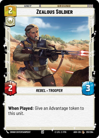 Zealous Soldier (251/264) (251/264) [Ashes of the Empire]