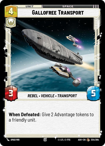 Gallofree Transport (254/264) (254/264) [Ashes of the Empire]