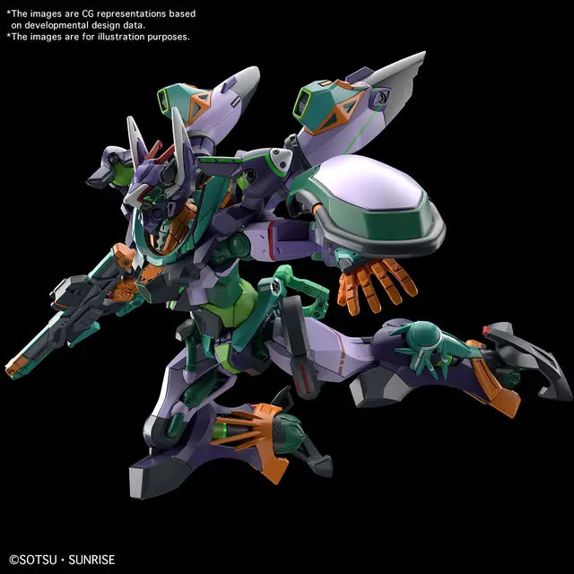 Gunpla HG 1/144 GFreD "Mobile Suit Gundam GQuuuuuuX"