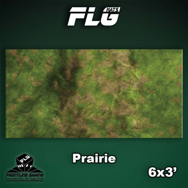 Frontline Gaming Mat 6'x3' Prairie