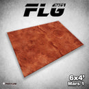 Frontline Gaming Mat 6'x4' Mars 1