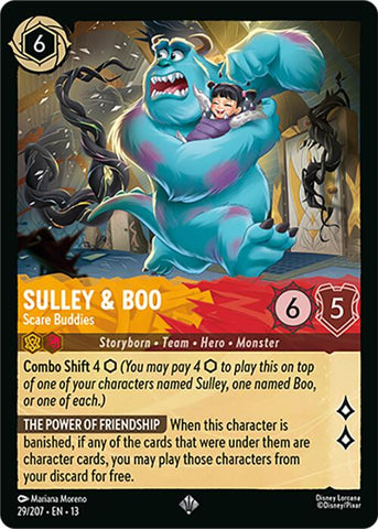 Sulley & Boo - Scare Buddies (29/207) [Attack of the Vine!]