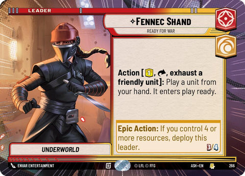 Fennec Shand - Ready for War (266) (Hyperspace) (266) [Ashes of the Empire]