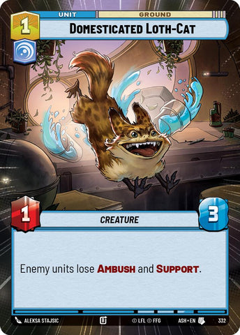 Domesticated Loth-Cat (332) (Hyperspace) (332) [Ashes of the Empire]