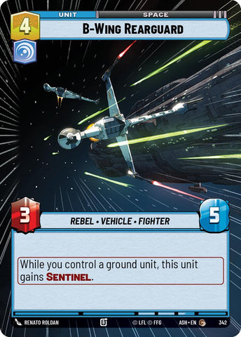 B-Wing Rearguard (342) (Hyperspace) (342) [Ashes of the Empire]
