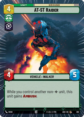 AT-ST Raider (362) (Hyperspace) (362) [Ashes of the Empire]