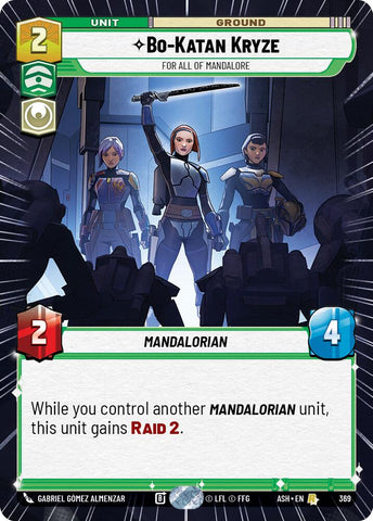 Bo-Katan Kryze - For All of Mandalore (369) (Hyperspace) (369) [Ashes of the Empire]
