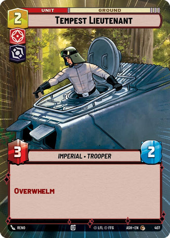 Tempest Lieutenant (407) (Hyperspace) (407) [Ashes of the Empire]