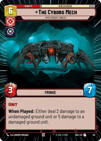 The Cyborg Mech - Mysterious Threat (411) (Hyperspace) (411) [Ashes of the Empire]