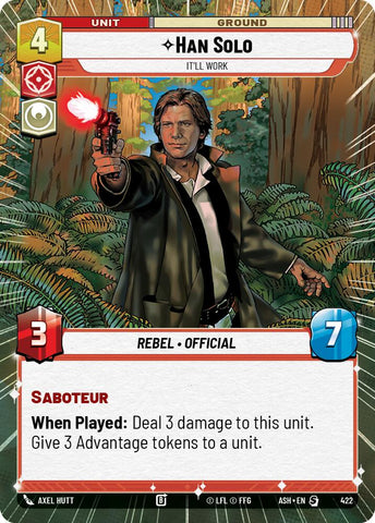 Han Solo - It'll Work (422) (Hyperspace) (422) [Ashes of the Empire]
