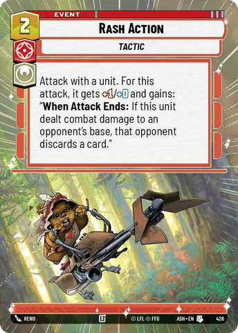 Rash Action (426) (Hyperspace) (426) [Ashes of the Empire]