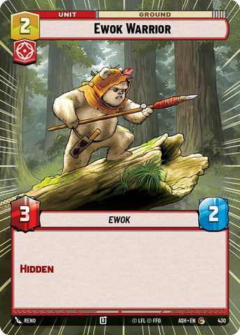Ewok Warrior (430) (Hyperspace) (430) [Ashes of the Empire]