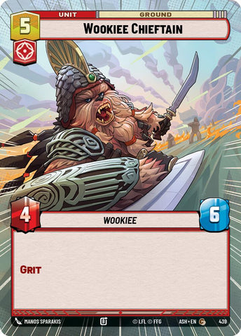 Wookiee Chieftain (439) (Hyperspace) (439) [Ashes of the Empire]