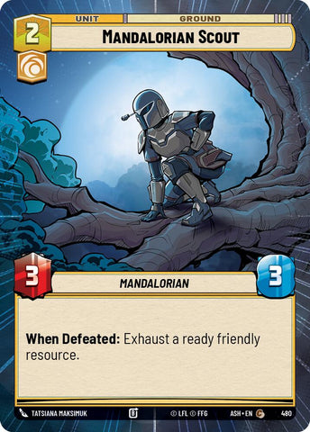 Mandalorian Scout (480) (Hyperspace) (480) [Ashes of the Empire]