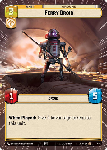 Ferry Droid (482) (Hyperspace) (482) [Ashes of the Empire]