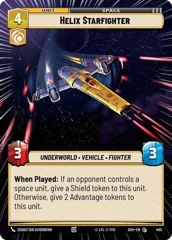 Helix Starfighter (485) (Hyperspace) (485) [Ashes of the Empire]