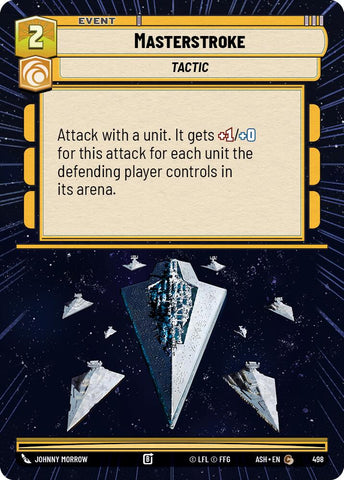 Masterstroke (498) (Hyperspace) (498) [Ashes of the Empire]