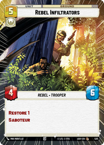 Rebel Infiltrators (520) (Hyperspace) (520) [Ashes of the Empire]