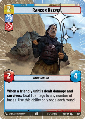 Rancor Keeper (534) (Hyperspace Foil) (534) [Ashes of the Empire]