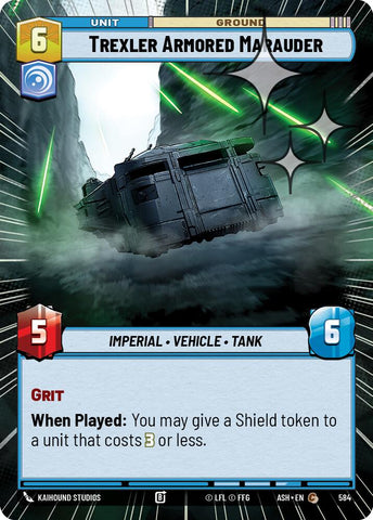 Trexler Armored Marauder (584) (Hyperspace Foil) (584) [Ashes of the Empire]