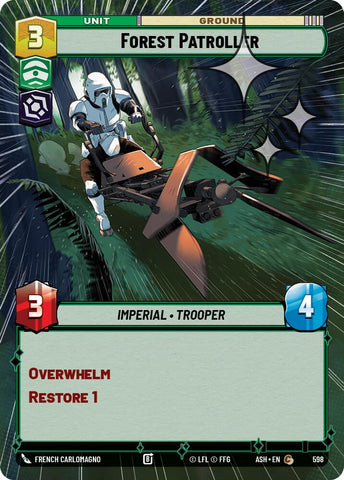 Forest Patroller (598) (Hyperspace Foil) (598) [Ashes of the Empire]